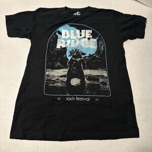 2023 Blue Ridge Rock Festival Unisex Adult Medium Official Lineup T-shirt